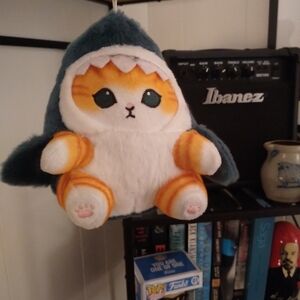 Cute Shark Cat Plush Toy